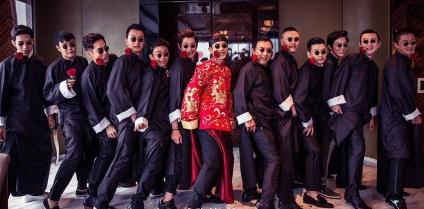 黄晓明baby婚礼来了哪些大咖? 林志玲抢到捧花