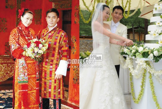 刘嘉玲婚纱_刘嘉玲婚纱照