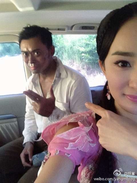 冯绍峰陆毅杨幂霍建华 明星片场搞怪大集锦