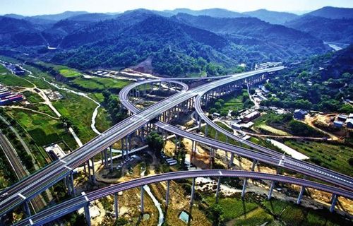 延延高速青化砭互通式立交即将通车图片