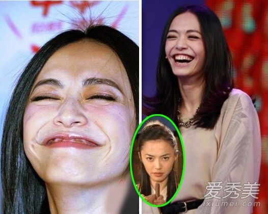 安徽频道 娱乐星闻 星闻      大嘴女神不笑的时候也是美女一个,小图