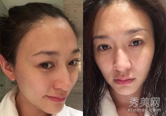 angelababy素颜照惊艳 女星卸妆后谁更美