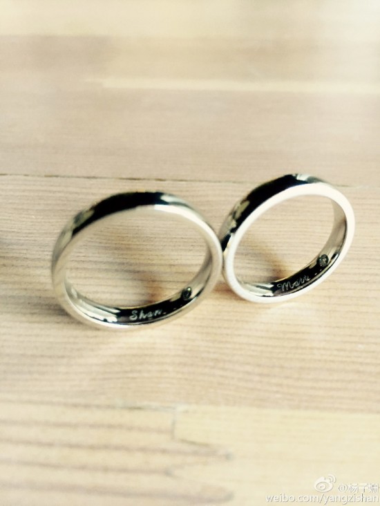 杨子珊晒结婚证宣布婚讯 新郎为台湾男星吴中