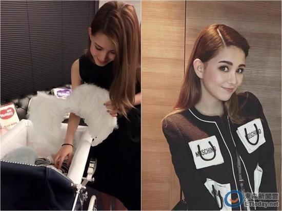 周杰伦女儿100天英文名Hathaway 昆凌首晒小