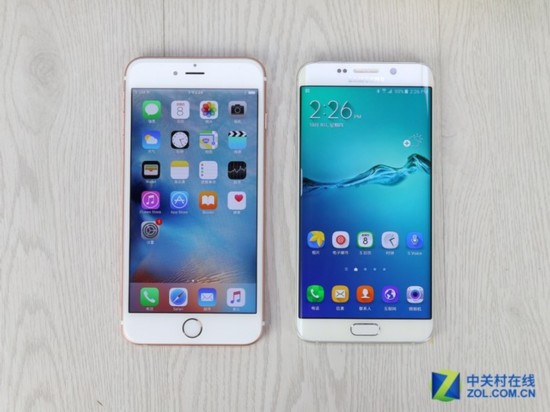 年度PK:三星S6 edge+对决iPhone6s Plus