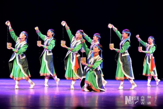 中蒙高校交流蒙古族舞蹈技艺