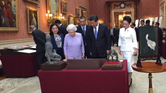 习总第一任妻子照片_习大大在白金汉宫女王画廊看了 ...