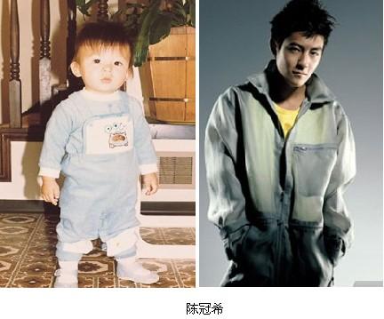李维嘉自曝童年照 鹿晗彭于晏胡歌霍建华 男星童年照开扒