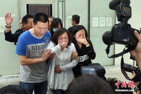 内地游客在港被袭死亡 亲属抵香港认尸