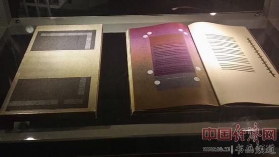 现场展出的手制书 中国经济网刘超摄