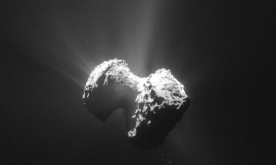 外媒曝彗星上发现大量氧 或挑战太阳系形成学
