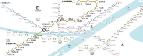 武汉地铁3号线年底开通 看球赛办护照将更方便