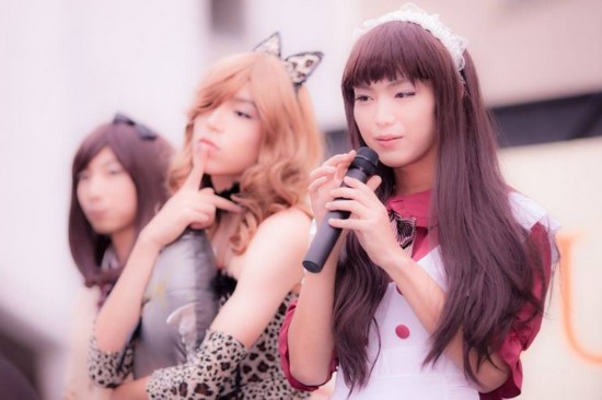 日本男子高中选举校花 男扮女装造型吸睛