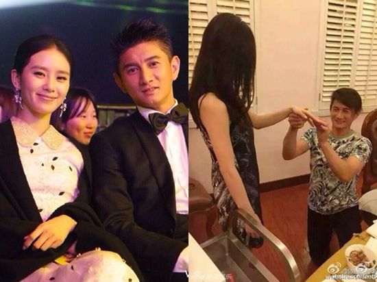 吴奇隆探班刘诗诗露宠溺笑容 女方向其撒娇(图