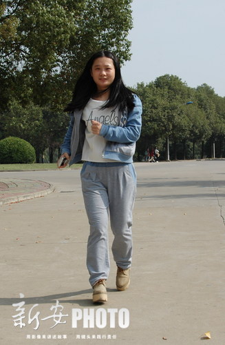 淮南一女大学生77天跑步3000公里 成高校跑步