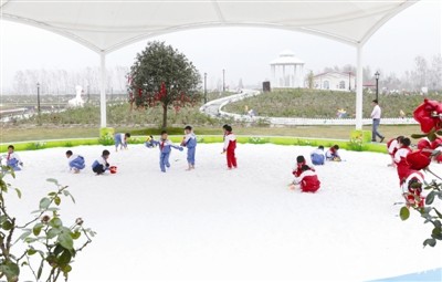 大丰七彩花田10月开放 游客量已达10多万人次