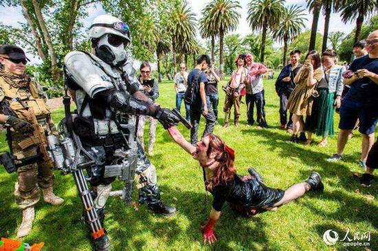 丧尸围城 墨尔本僵尸大游行