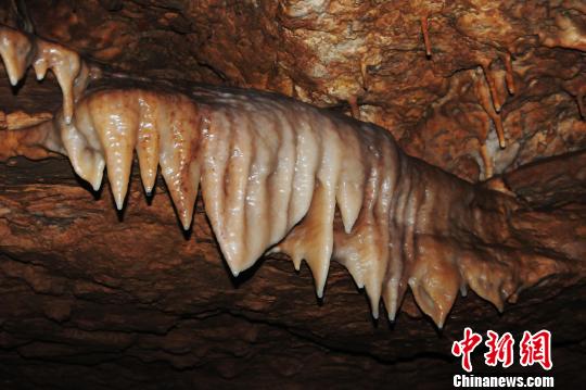 河南淇县自然溶洞 发现7年首露真容