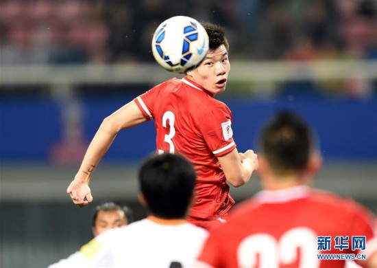 2018世界杯预选赛 :中国12-0横扫不丹(组图)