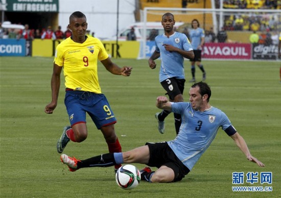 世界杯预选赛:乌拉圭客场不敌厄瓜多尔