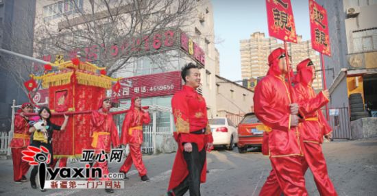 复古婚礼_象山新人婚礼好玩“复古”派