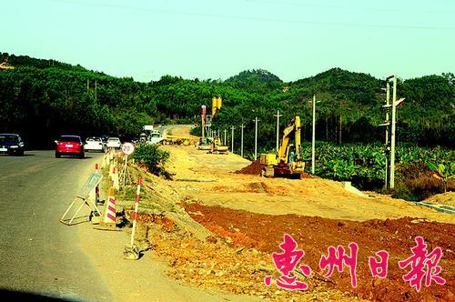 省道119线全长19.254公里,其中靠近龙门县城