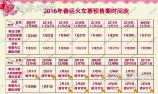 2016年基本列车运行图