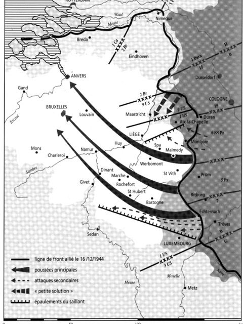 图说二战:希特勒最后的疯狂反扑--阿登战役