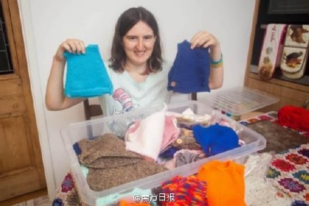 女子为家禽<em>织套头</em>衫过冬 网友:活得不如鸡(图)