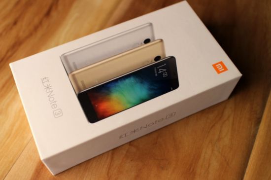 小米发布 红米NOTE3