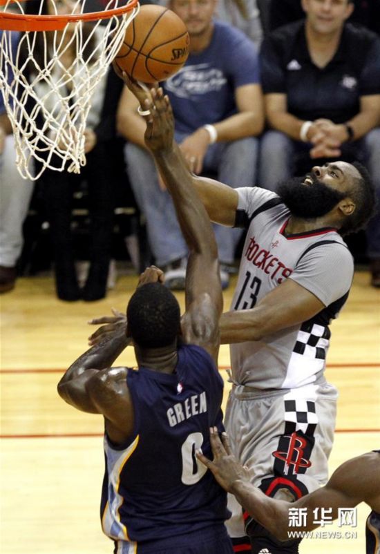 NBA:火箭不敌灰熊