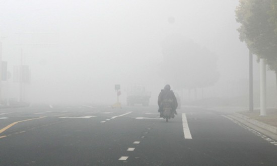 淮安启动污染天气橙色预警 空气质量中度污染
