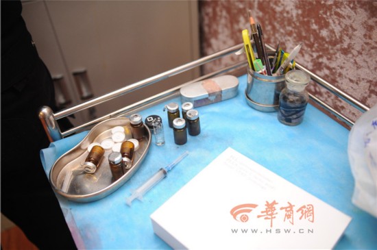 黑美容院藏身居民楼 西安38岁女子整完似50岁