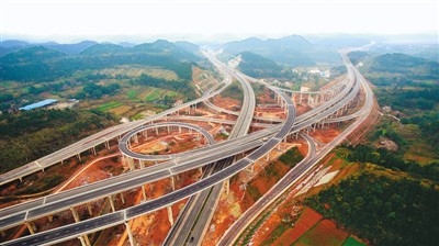 四川遂宁至西充高速公路通车