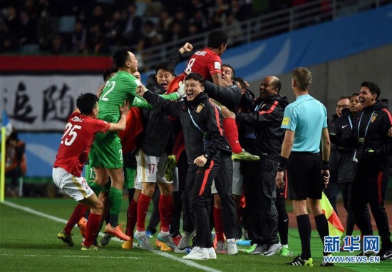 世俱杯:中国广州恒大胜墨西哥美洲(图)