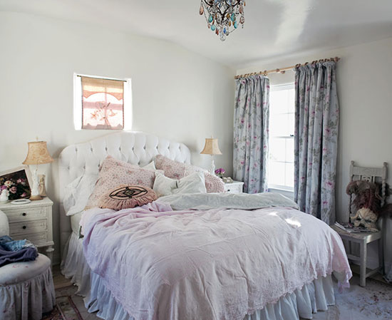 加利福利亚的梦 白色罗曼蒂克别墅