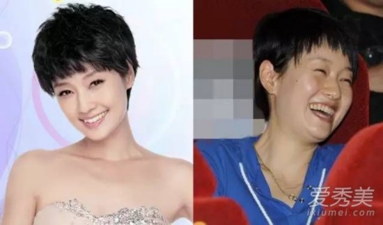 素颜最丑的女明星 杨幂baby细纹多 周迅长痘