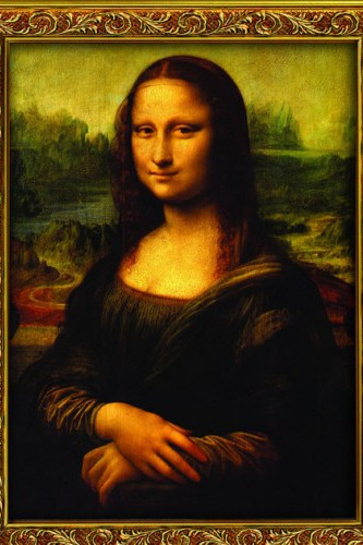 蒙娜丽莎的微笑富有神秘色彩,它可以说是世界上最著名的油画作品.