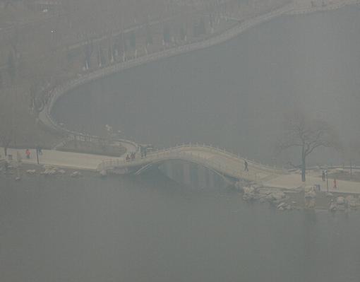 太原街头现团雾数百米一团 揭秘团雾时如何形成的（图）