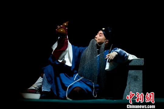 国家京剧院《伏生》首演奚派老生对戏裘派花脸