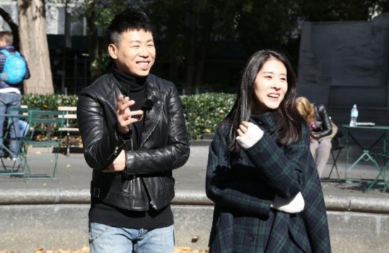 胡彦斌和张碧晨本周四,五晚江苏卫视《唱游天下》继续双播.