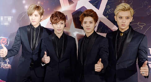 吴亦凡军装出巡 揭吴亦凡鹿晗黄子韬张艺兴四