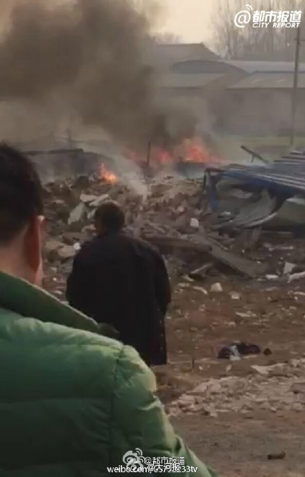 河南 焦作 武陟一 鞭炮厂爆炸  致5人死亡--陕西频