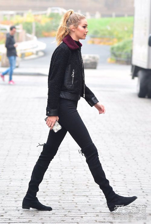 金小妹吉吉同框帅哭了 盘点最新街拍