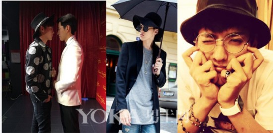 按着年龄来搭配 老炮儿们都是学习模板