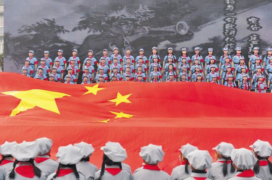 台州坞根红军小学授旗授牌仪式在温岭举行