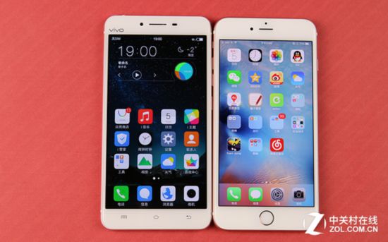 颜值体验双PK:vivo X6 Plus对比iPhone6s Plus