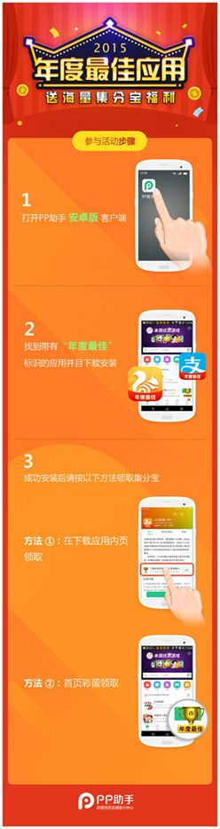 安卓用户福利：下载PP助手年度最佳APP赢取海量集分宝(图3)