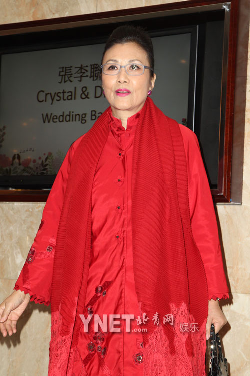 香港女主播车淑梅之子大婚 张学友陈奕迅到贺