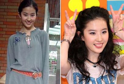 李湘大s林志颖 30位明星成名前后对比照片!